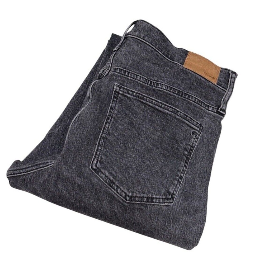 Madewell High Rise Jeans in Dark Gray